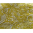 thumbnail image 5 of oneOone Georgette Viscose Lime Fabric Lace Floral Quilting Supplies Print Sewing Fabric By The Yard 42 Inch Wide, 5 of 6