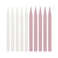 thumbnail image 1 of 10pcs Nail File Stone Professional Nail Cuticle Pusher for Home Salon Nail Buffing Tool, 1 of 14