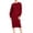 Red, variant on Lopecy-Sta Womens Dresses Crew Neck Oversized Tunic Sweater Midi Dress Long Sleeve Relaxed Fit Lounge Holiday Weekend Dress