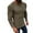 Army Green, variant on IROINNID Men's Sweater Round Neck Long Sleeve Jumper Mid-Length Solid Color Comfy Pullover Sweaters Tops