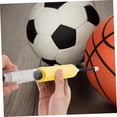 thumbnail image 5 of Mini Pompe Manuelle pour Ballons Pompe de Basketball Accessoires de Basketball Pompe pour Ballons Pompe à Main pour Jaune 15.50X3.00X3.00CM Jaune 15.50X3.00X3.00CM, 5 of 5