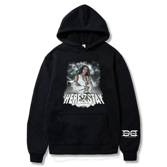 DD Osama Hoodie Here 2 Stay Merch Long Sleeve Sweatshirts Women Men Hip Hop Clothes