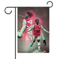 thumbnail image 1 of Bukayo Saka -bandera de jardín temática. Regalo perfecto para fans, amigos y familiares, ideal para actividades al aire libre y decoración de fiestas. 32*47CM, 1 of 6