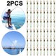 thumbnail image 5 of FLhrweasw 30 Uds. Anillos Giratorios Rodamiento Bolas Conector Pesca Ganchos Enlace Rápido (blanco L), 5 of 8