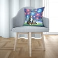 thumbnail image 3 of Happy New Year Bernese Mountain Dog Family Cheer Winter Midnight Firework Pillow Cushion Double Sided Berner Lover Gifts Throw Pillow - 02025, 3 of 4
