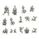 thumbnail image 1 of Piezas Colgantes con de Cacrro a Granel para Joyas de Bricolaje Collar Pendientes Arte Artesanal Sunnimix amuletos de perros para hacer joyas, 1 of 7