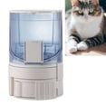 thumbnail image 3 of Dispensador de agua y comida para mascotas 2 en 1, bebedero automático translúcido de gran capacidad para gatos y cachorros, 3 of 8