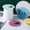A, variant on Silicone Lids Cups – Coffee Mug Cover, Reusable Drink Protector, Creative Beverage Safety Accessory, Dustproof Hot Lid Set | Cup Lids for Mugs Tea Pots Glass Coffee Hot Drinks Kitchen Home