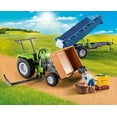 thumbnail image 3 of Playmobil Tracteur Moissonneuse avec Remorque, 3 of 7