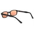 thumbnail image 5 of Pacific Coast Original KD's Biker Sunglasses (Black Frame/Orange Lens), 5 of 6