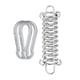 thumbnail image 3 of Hebillas de resorte para tienda de campaña, tensor de tienda, gancho de resorte para toldo resistente, poste de resorte para mochilero, Picnic, playa, con mosquetón, 3 of 8