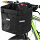 thumbnail image 4 of Vélo Avant Panier Amovible Étanche Vélo Guidon Panier Pet Carrier Cadre Sac 34 x 24 x 24,5 cm Noir Zhivalor BST3097333, 4 of 5