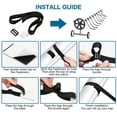 thumbnail image 2 of Correas para Cubierta Piscina Kit Fijación Carrete Solar Accesorios 8 Uds., 2 of 7