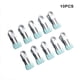 thumbnail image 4 of Inteprter 10 Uds. Colgador de secado de ropa, abrazaderas fijas multifuncionales para diario en el hogar, Clip de costura para exteriores a prueba de Almacenamiento y organización del hogar Verde Inteprter HA066693-04, 4 of 6