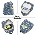 thumbnail image 5 of ALAZA Carton Whales Womens Travel Laptop Backpack Large Daypack Ladies Shoulder Bags S, 5 of 7