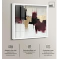 thumbnail image 2 of Golden Dusk III Shadowbox Print Elegant Wall Decor by Art Remedy, White Frame, 20 x 20, 2 of 7
