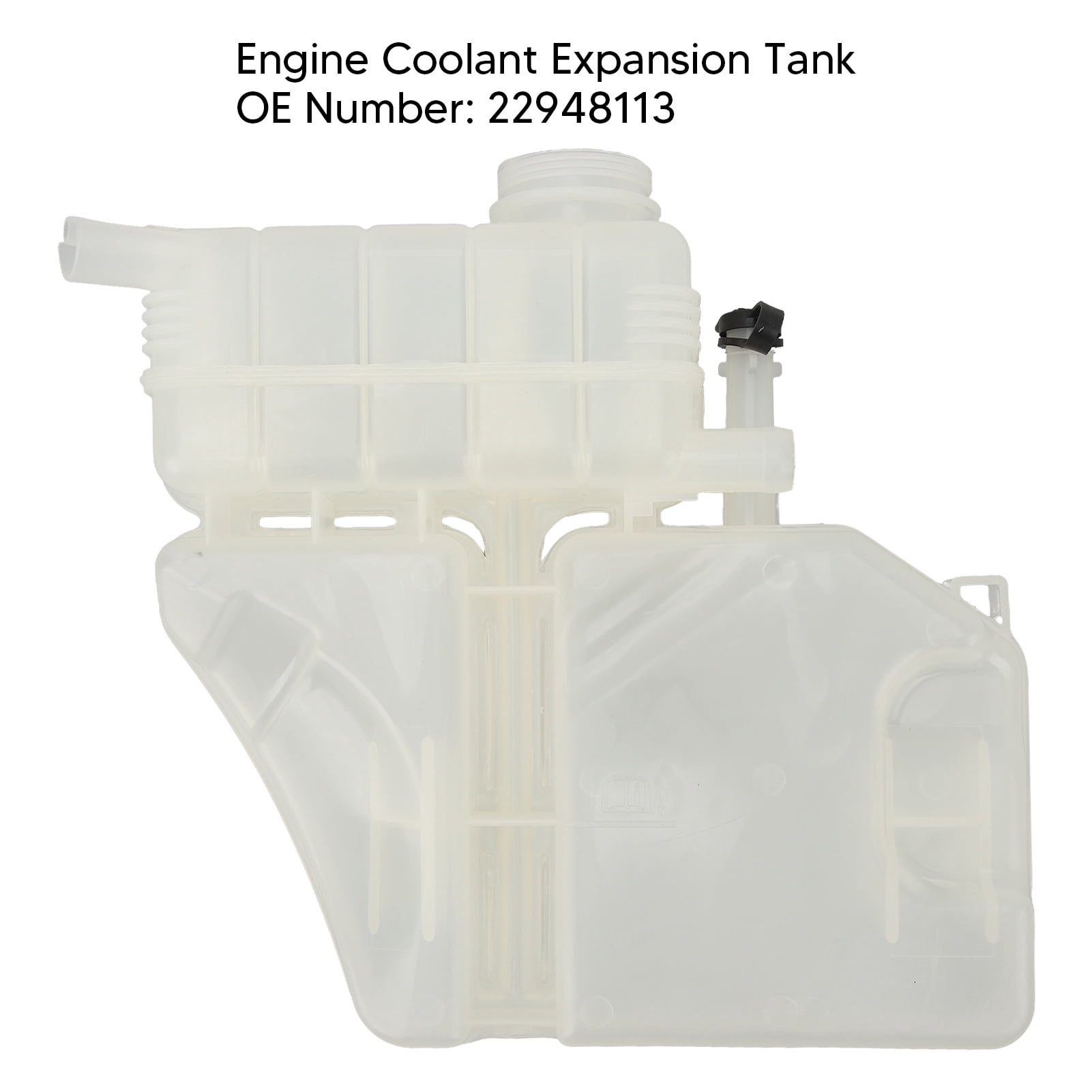 Coolant Reservoir For Chevy Camaro 2011-2015 - With Pipe And Cap, Replaces GM3014172 & 22902563-PFM