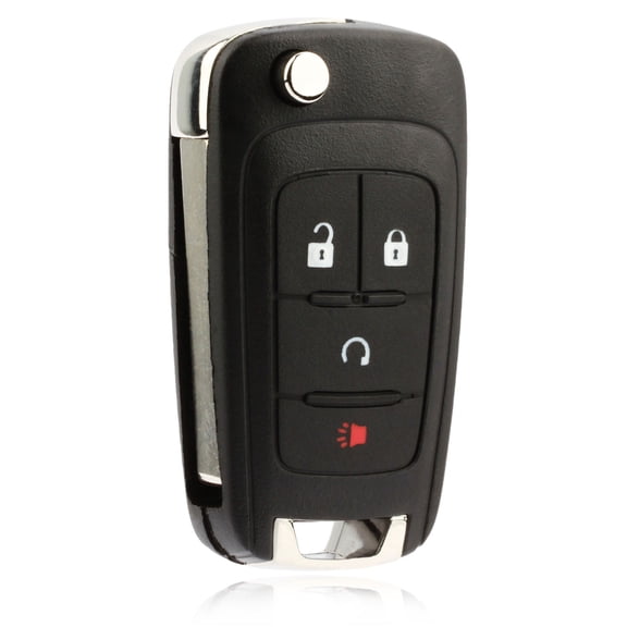 Keyless Entry Remote Start Flip Key Fob for Buick Chevrolet GMC (OHT01060512, KR55WK500733)
