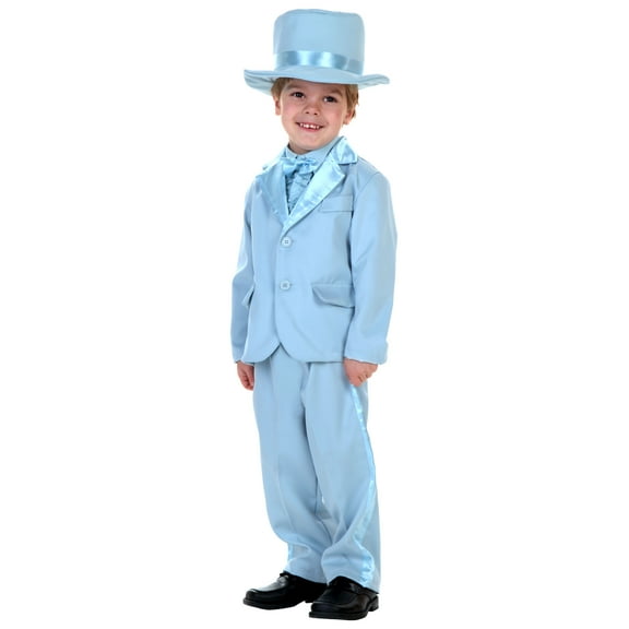 Toddler Blue Tuxedo Costume