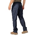 thumbnail image 2 of liyiyiyia Men's Winter Cargo Pants, Thermal Fleece Lined Outdoor Snow Ski Pants for Hiking Work, 2 of 7