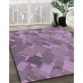 thumbnail image 2 of Ahgly Company Indoor Rectangle Patterned Orchid Purple Area Rugs, 6' x 9', 2 of 6