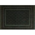 thumbnail image 1 of Ahgly Company Machine Washable Indoor Rectangle Southwestern Turquoise Blue Country Area Rugs, 2' x 3', 1 of 4