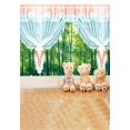 thumbnail image 1 of BSDHOME Polyester Photo Background for Baby Photo Studio Props Children Fantasy Bear Photography Backdrops Bamboo 5x7ft, 1 of 4
