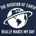 thumbnail image 3 of CafePress - The Rotation Of The Earth Dark T Shirt - Men's Classic Graphic Cotton T-Shirt, 3 of 4