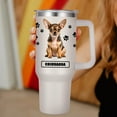 thumbnail image 4 of Chihuahua Gift for Dog Owner,40oz Chihuahua Tumbler with Handle Insulated Reusable Stainless Steel Travel Water Bottle (Color 3), 4 of 6