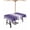 Purple, variant on nqOlkjepod Purple Ombre Stripe Outdoor Tablecloth with Umbrella Hole & Zipper, Farmhouse Simple Striped Rectangle Table Cover 60x120 Inch, Dining Waterproof Table Cloth Protector for Patio/Party