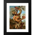 thumbnail image 2 of Giovanni Paolo Castelli 18x24 Black Modern Framed Museum Art Print Titled - Anthropomorphic Allegory of Autumn (17th-18th Century), 2 of 5