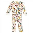thumbnail image 3 of Hudson Baby Infant Girl Premium Quilted Zipper Sleep and Play, Fall Botanical, 3-6 Months, 3 of 4