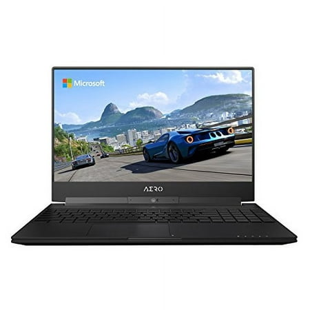 GIGABYTE Aero 15W v8-BK4 15" Ultra Slim Gaming Laptop 144Hz FHD X-Rite i7-8750H, GeForce GTX 1060, 16G RAM, 512GB SSD, Metal Chassis, RGB Keyboard