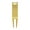Golden, variant on harmtty Golf Divot Tool 2 Pins Polished Easy to Install Portable Golf Training Golf Ball Marker Pitch Fork Daily Use,Golden