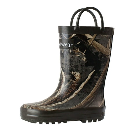 

Oaki Kids Waterproof Rain Boots with Easy-On Handles