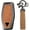 2 Button Brown, variant on Key Fob Cover Compatible with Mitsubishi Outlander PHEV Pajero Sport L200 Delica Mini eK Colt Leather 3 Button 2025-2026 Keychain Case Holder Protector,4 Button Brown
