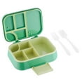 thumbnail image 1 of Lunch Box For Kids Lunch Container With 5 Compartments Leak Proof Portable Handle Microwave/Dishwasher, 1 of 9