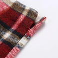 thumbnail image 4 of Womens Wool Plaid Mini Skirt Fall Winter High Waisted Bodycon Pencil Skirt, 4 of 6