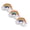 Pink*3PCS, variant on Rainbow Bath Sponge, Soft Shower Puff Loofah Mesh Exfoliating Body Scrubber Baby Bath Accessory