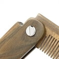 thumbnail image 2 of UPKOCH Sandalwood Beard Comb Beard Care Tools Wooden 1Set, 2 of 8