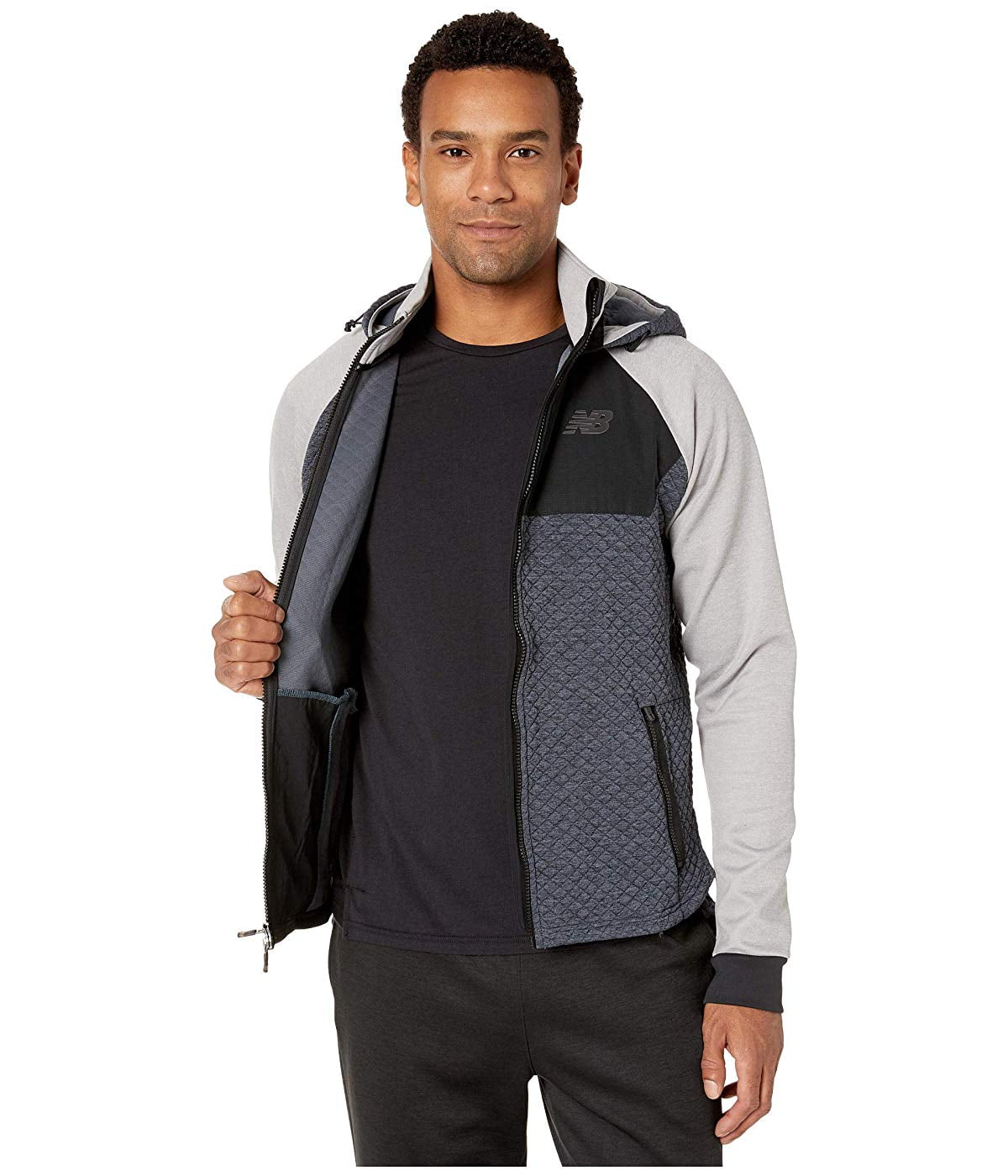 nb heat loft full zip hoodie