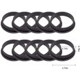 thumbnail image 2 of 10Pcs DIY Dessert Baking Cutter Round Shape Decorative Tool Cake Mold Tart Ring Silicone Perforated Mousse Circle, 2 of 7