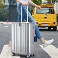 thumbnail image 4 of Pu Leather Luggage Tags With Metal Hoop Labelling Suitcase Tags Luggage Bag Labels For Home Office School, 4 of 9
