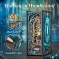 thumbnail image 4 of Kit de casa en miniatura para bricolaje Fsolis Book Nook The Gate of Wonderland, 4 of 7