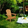 thumbnail image 3 of Juego de 2 Sillas Adirondack Plegables Zimtown de madera para Jardín, 3 of 11