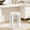 White, variant on Home Chairs Made Of Thick Plastic Round Stackable Chair Unique Whirl Design Flexible Seating for Home Office Bar