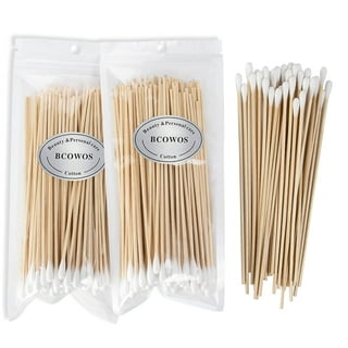  6 Inch Long Cotton Swabs,600pcs Cotton Swabs,Long Cotton Swabs  with Wooden Handle,Great for Gun Cleaning,Pet Care and Makeup : Beauty &  Personal Care