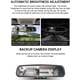 thumbnail image 2 of Speravity Cámara de respaldo 4,3 pulgadas espejo 4,3 de espejo retrovisor de coche espejo retrovisor de coche fácil instalación Cámaras de salpicadero de coche, 2 of 6