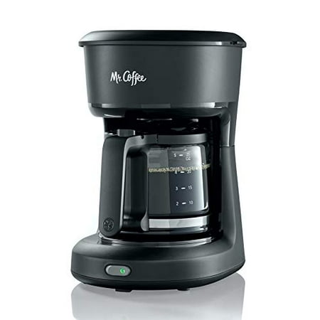 Mr. Coffee® 5-Cup Mini Brew Switch Coffee Maker  Black