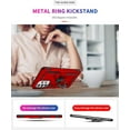 thumbnail image 6 of Military Grade Drop Impact for Samsung Galaxy A53 5G Case Galaxy A53 Case 360 Metal Rotating Ring Kickstand Holder Armor Heavy Duty Shockproof Case for Galaxy A53 5G Phone Case (Red), 6 of 16